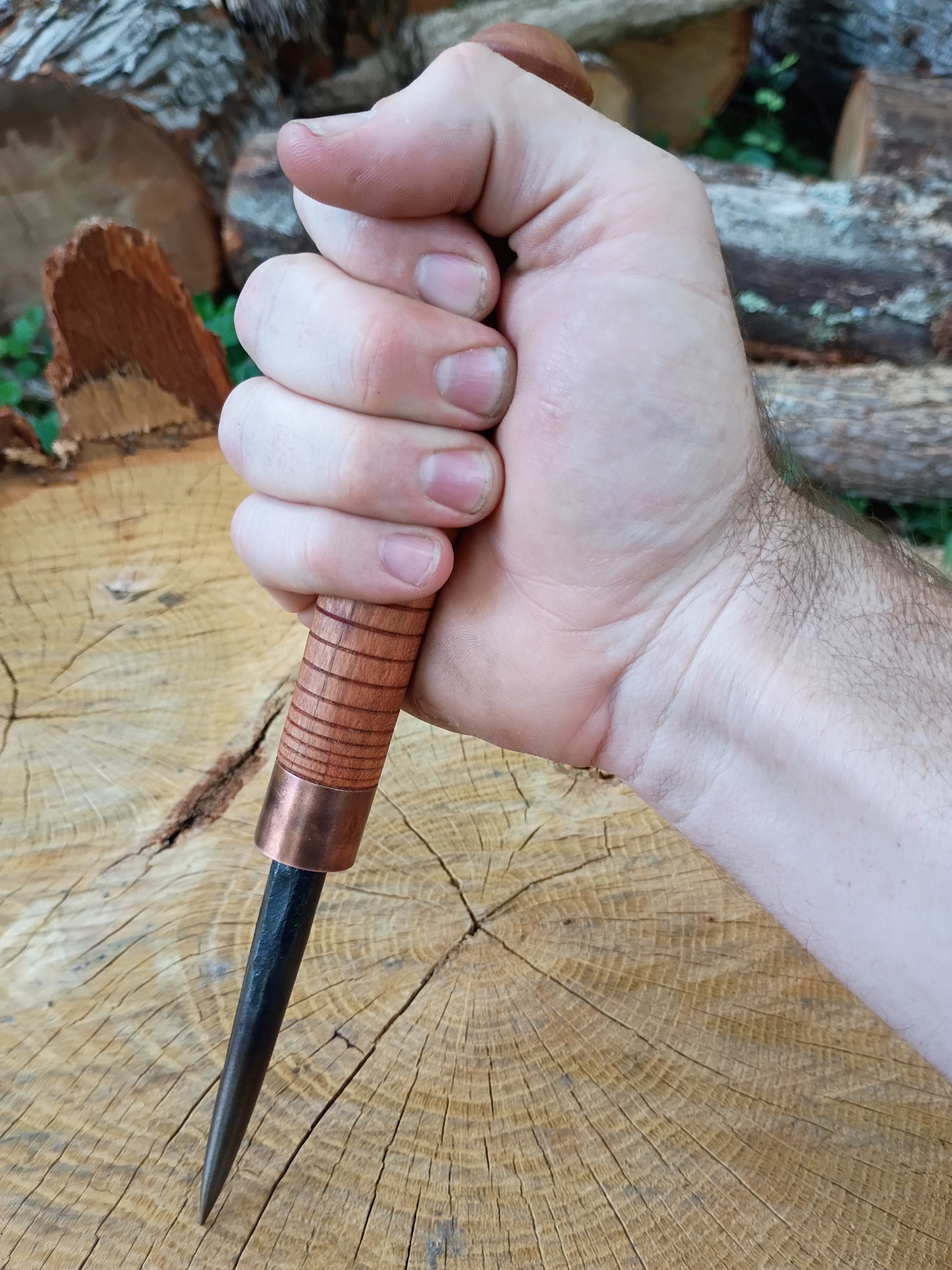 Forged Marlinspike Awl